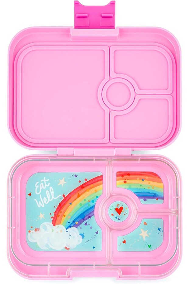 Panino Leakproof Bento Lunch Box Container for Kids & Adults (Power Pink)