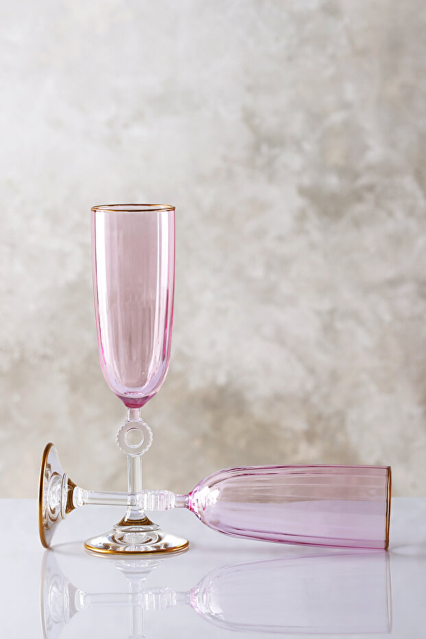 Flüt Şampanya Kadehi 2'li Set - 1
