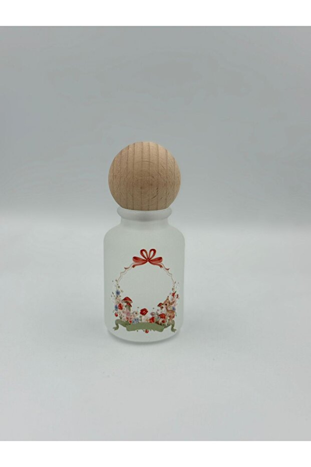 Wooden perfume diffusers with luxury UV printing in a bow theme (12 pieces) - 2