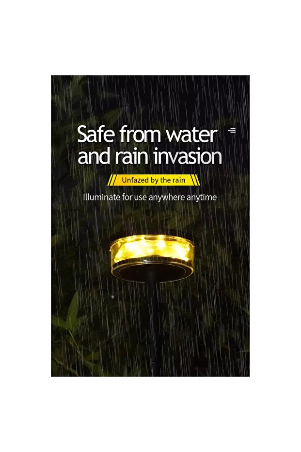 Solar LED String Light IP65 Waterproof Dusk to Dawn Sensor Auto On/Off Garden Light - 4