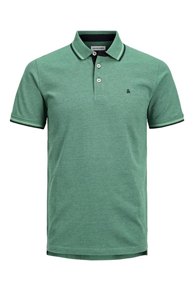 Ceket Einfarbig Polo Tişört - 1