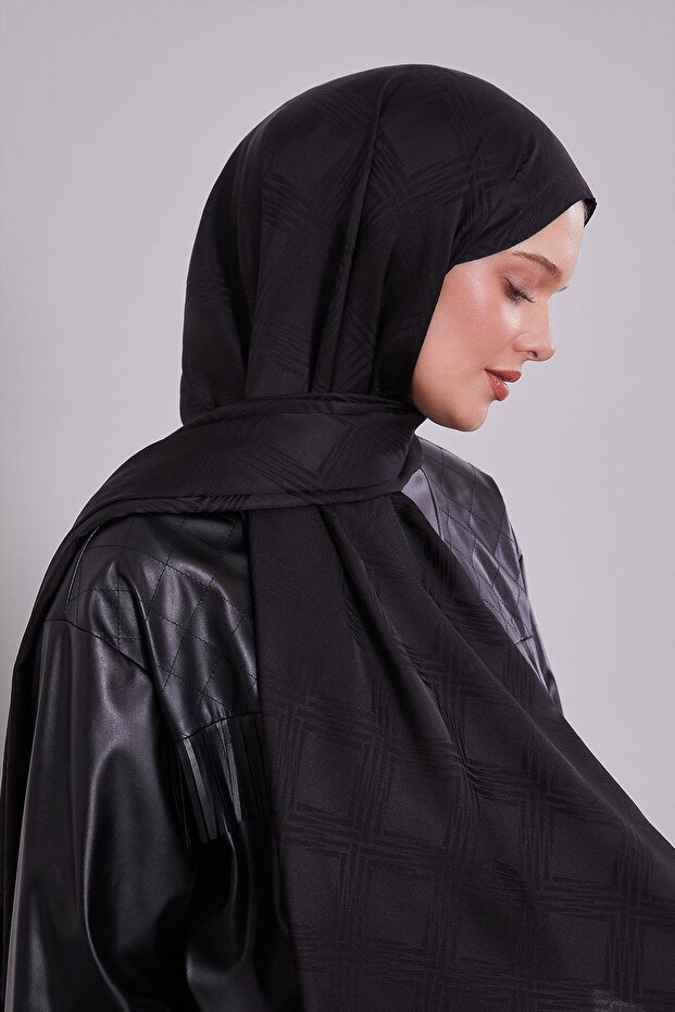 Siyah Jakar Şal - 1