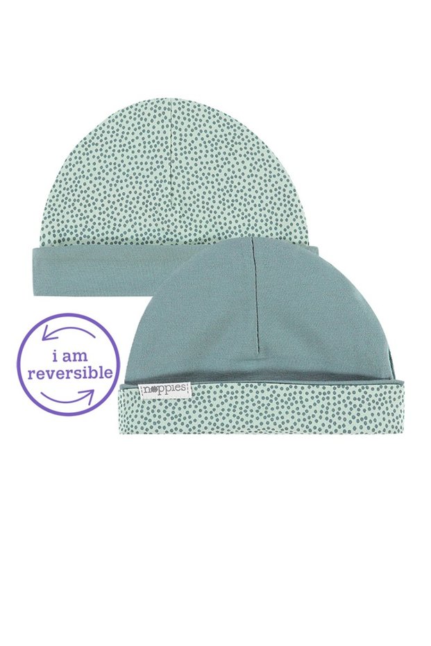 Babylon polka dot reversible hat