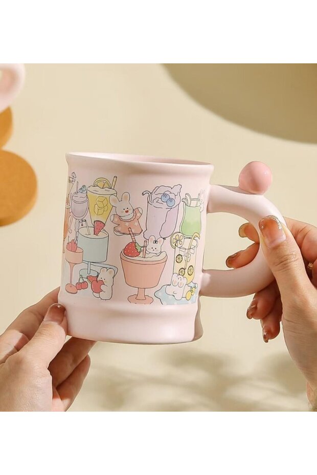 Tatlı Düşler Temalı Seramik Kupa - 2