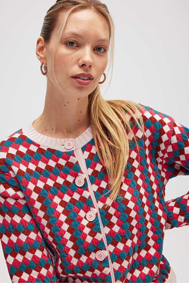 Pilgrim Triko Hırka - Multi - 5