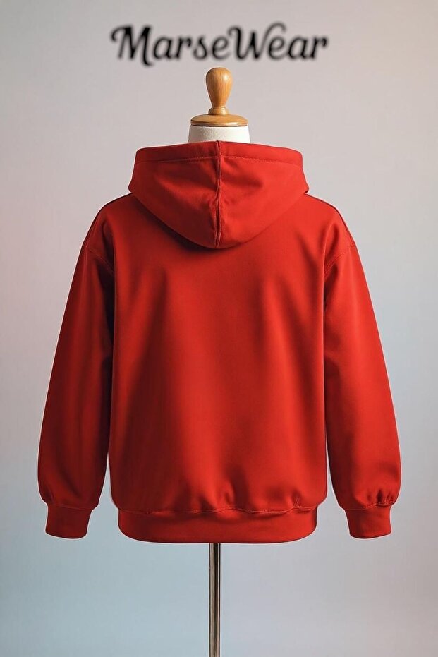 سويت شيرت كبير الحجم مطبوع من القطن بثلاث خيوط - 2