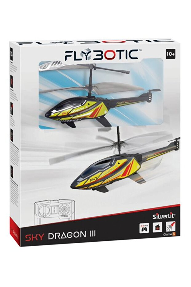 طائرة هليكوبتر FlyBotic للتحكم عن بعد Sky Dragon 3 "متنوعة"