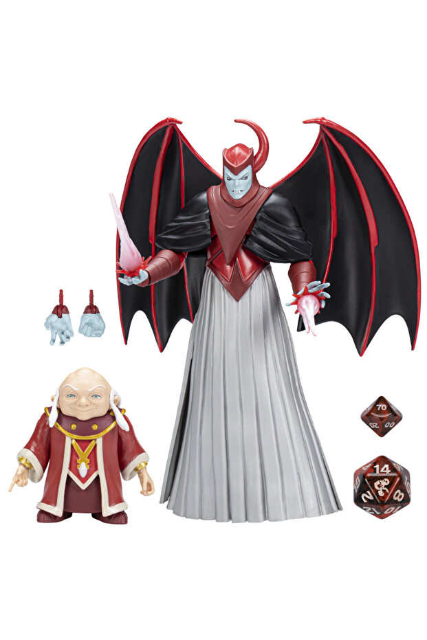 مجموعة شخصيات كرتونية كلاسيكية من Dungeons & Dragons، مكونة من قطعتين، لشخصية Master & Venger من Dungeons & Dragons