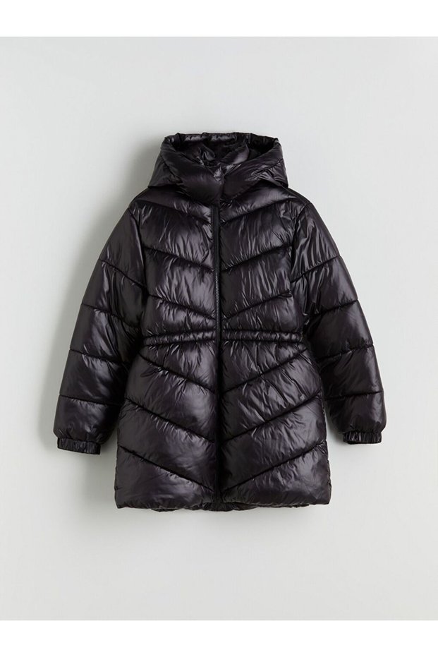 Lcw Kids Hooded Girls' Long Puffer Coat