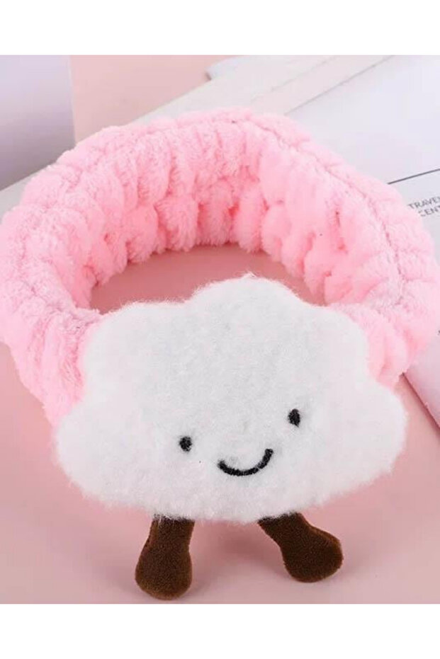 Cloud Figured Plush Spa Headband - 2