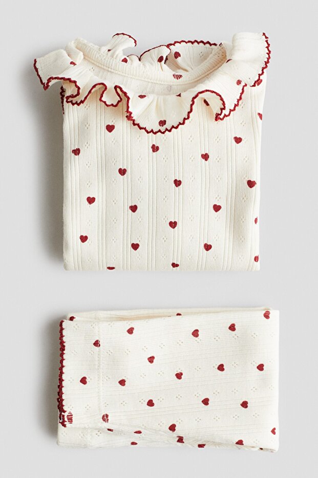 2 Parçalı Pamuklu Jarse Set - 4