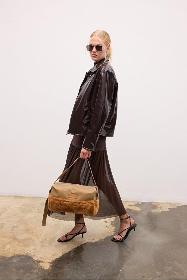 Huge Uppta Bag Beige - 4