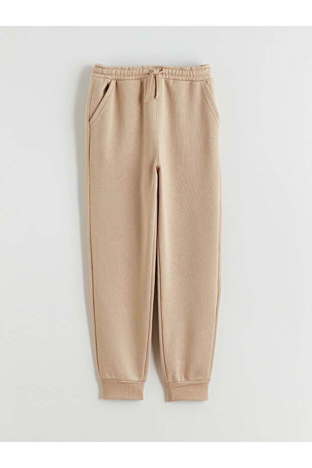 Boy's Thick Jogger Sweatpants with Elastic Waist
