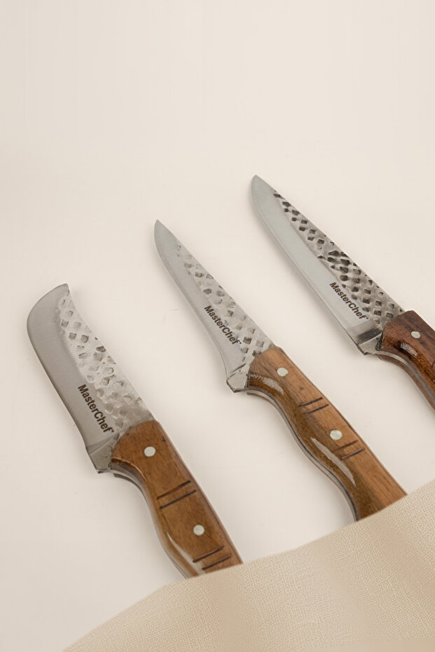 DÖVME 3'LÜ SET (MC01DVM) AHŞAP SAPLI - 1