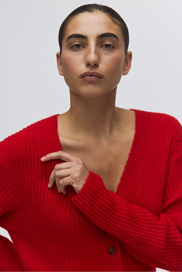 Lastik Örgülü Elbise - 2