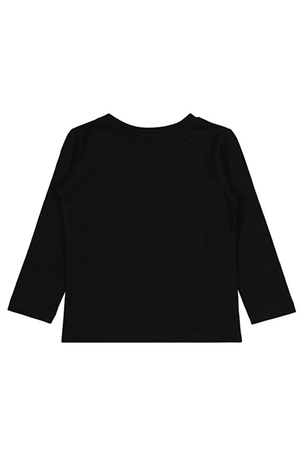 Basic 2-5 Yaş Sweatshirt - Siyah 2-3 Yaş - 2