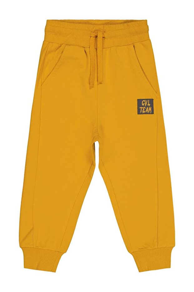 Cvl Team Labelled 2-5 Years Old Sweatpants - Mustard