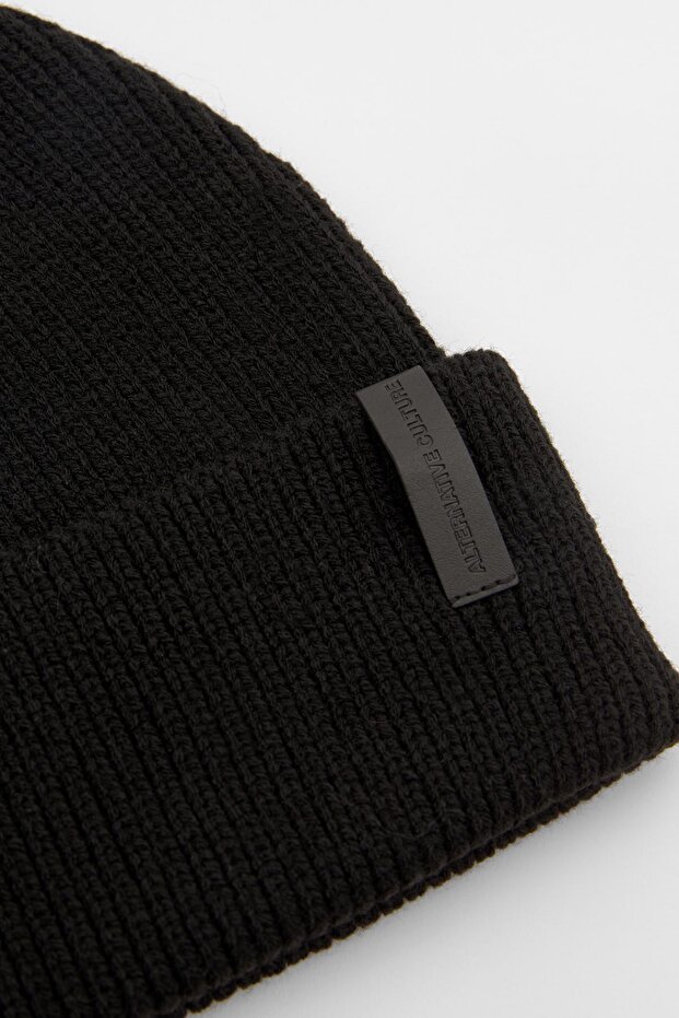 Etiketli örgü bere - 5