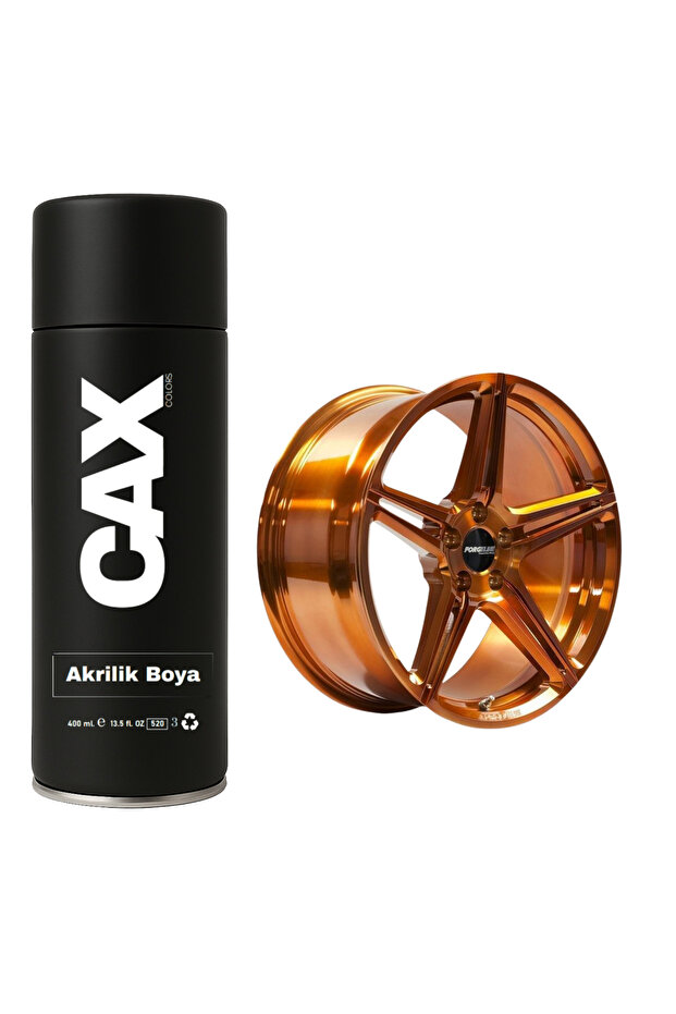 BAKIR ARABA JANT SPREY AKRİLİK ÖZEL YAPIM SPREY BOYA 400 ML - 1