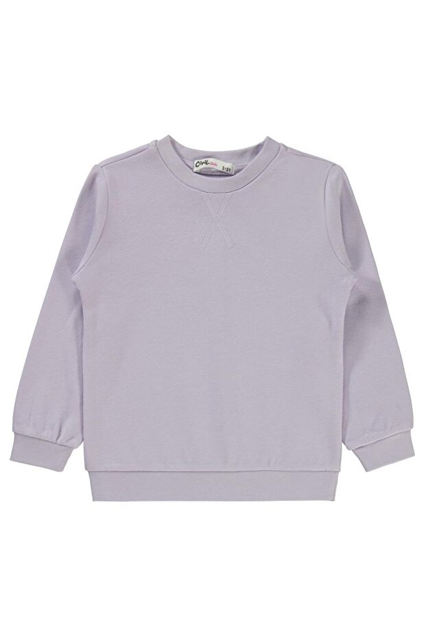 Plain 2-5 Year Old Sweatshirt - Lilac 5-6 Years Old