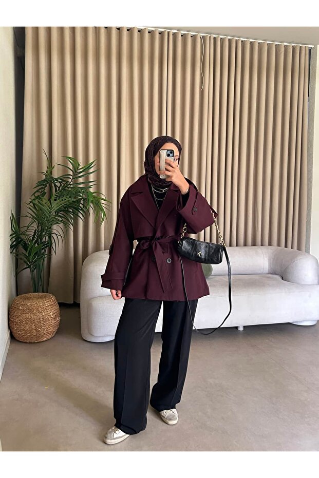 Premium Kısa Trenç - 2