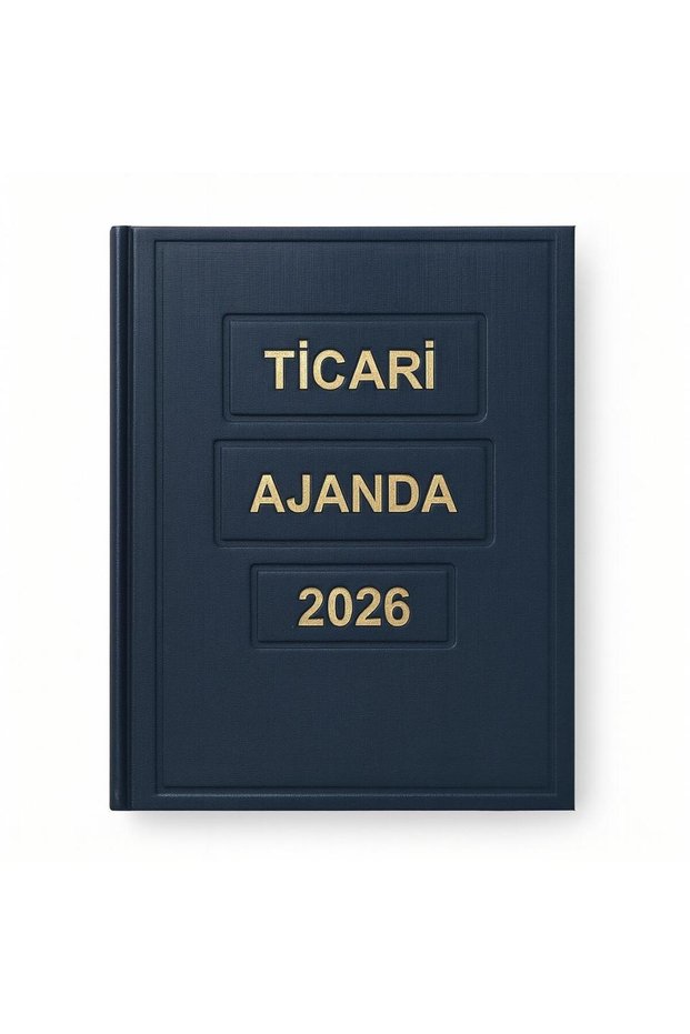 2026 Commercial Cash Register Agenda 17X24 cm