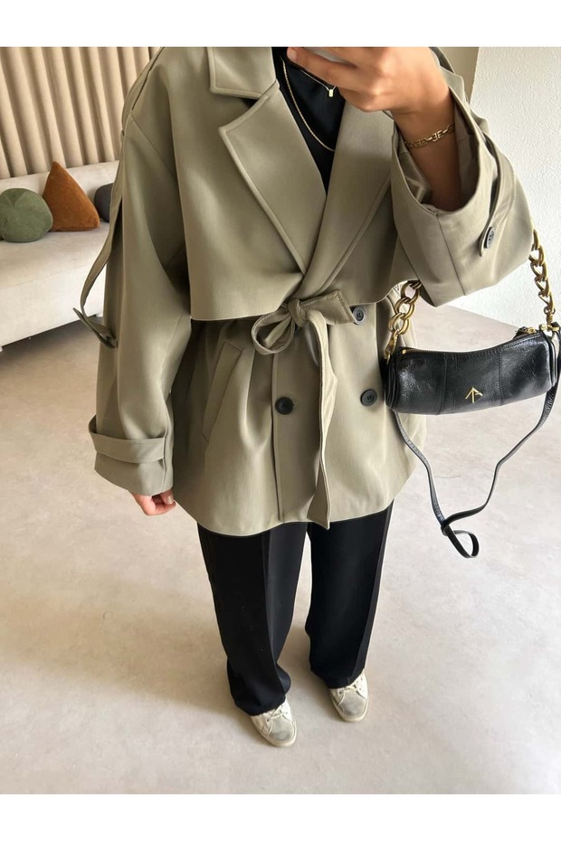 Premium Kısa Trenç - 3