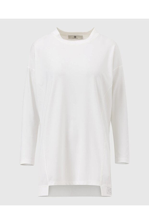 YENİ KADIN örme kumaş basic tunik 10002421211015 - 5