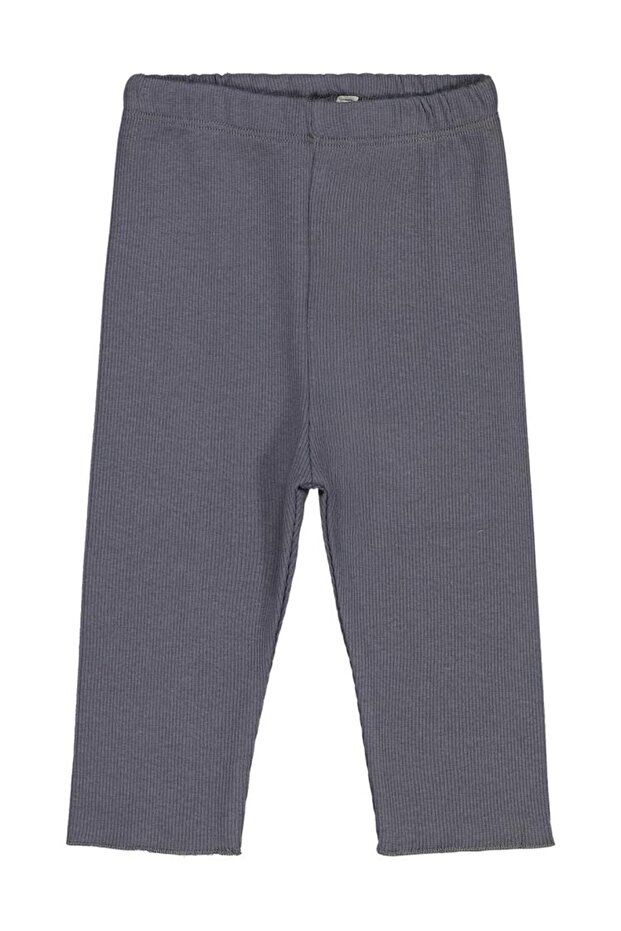 6-18 Months Leggings with Bow - Gray