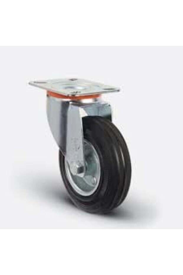 Em01 Spr 100 Swivel Castor with Swivel Plate 75 kg