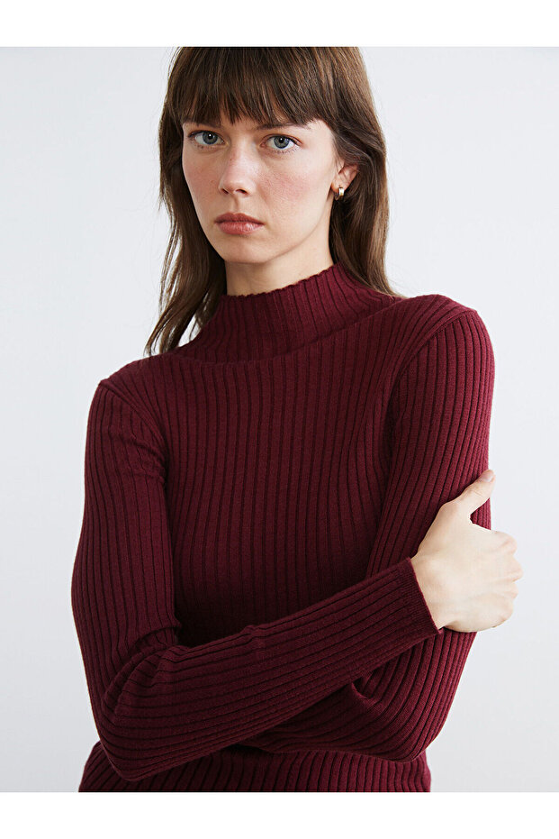 Half Turtleneck Women's Knitwear Sweater