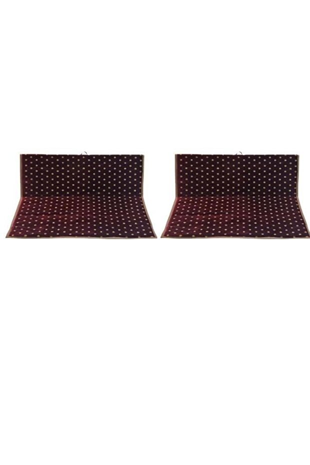 طقم كراسي تخييم قابلة للطي 60×120 سم - كرسيان أرضيان مقاومان للماء