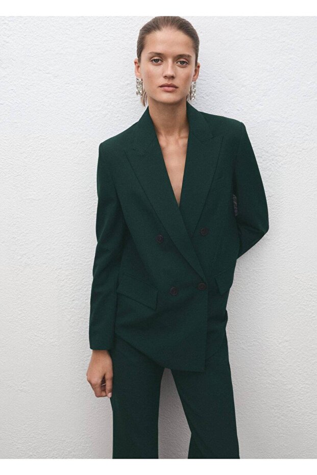 İspanyol paçalı takım pantolon - 8