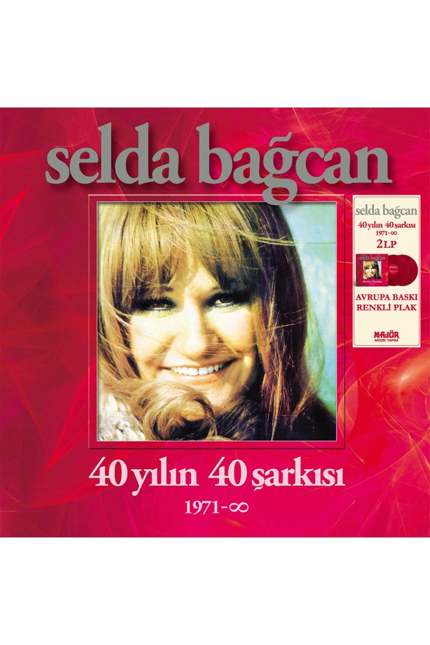 Color Plate - Selda Baglan / 40 Songs of the Year (Red 2Lp 26 Songs)
