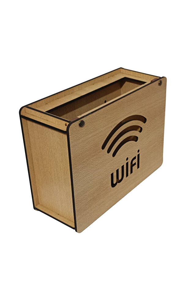 ASILABİLİR DEKORATİF MODEM WİFİ SAKLAMA GİZLEME KUTUSU - ASILABİLİR - 5