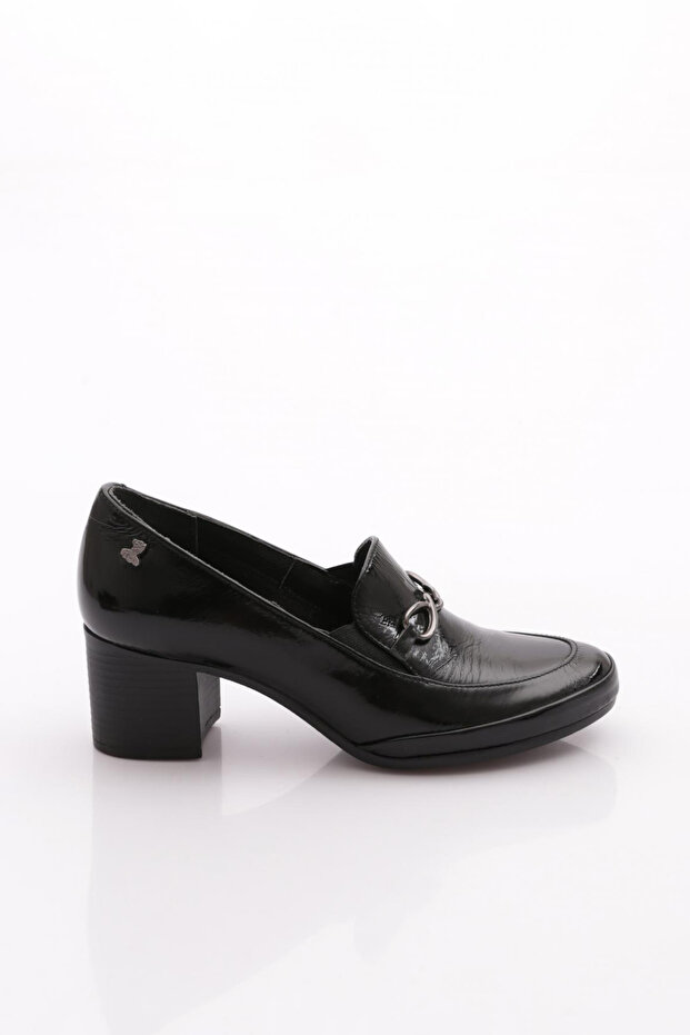 1381K Women's Leather Heeled Atom Shoes