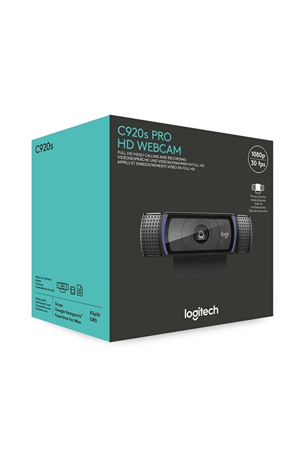 Cameră web C920S PRO HD - 7