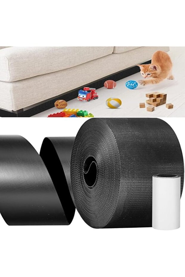MRTURK REVHQ Toy Blocker for Under Couch, Under Bed Blocker for Pets,Adjustable Gap Bumper,Stop Thi - 1