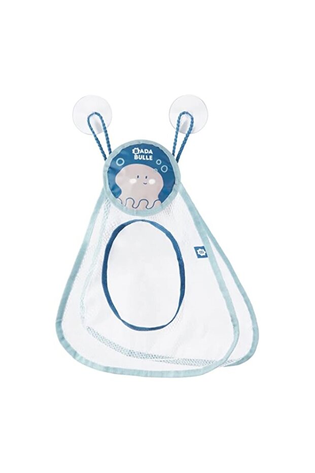 Badabulle Bathing net marine animals, for storing bath toys, with 2 sturdy suction cups