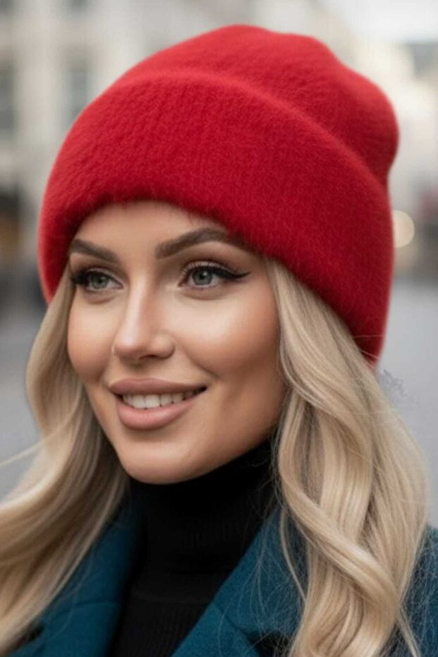 Women's Furry Soft Beanie Furry Beanie