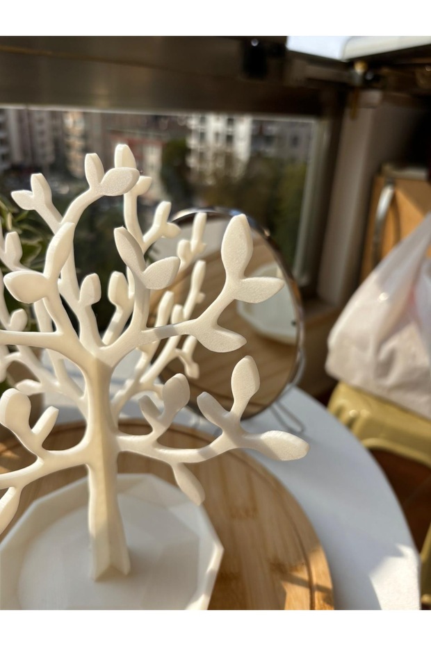 حامل قلادة على شكل شجرة - 3