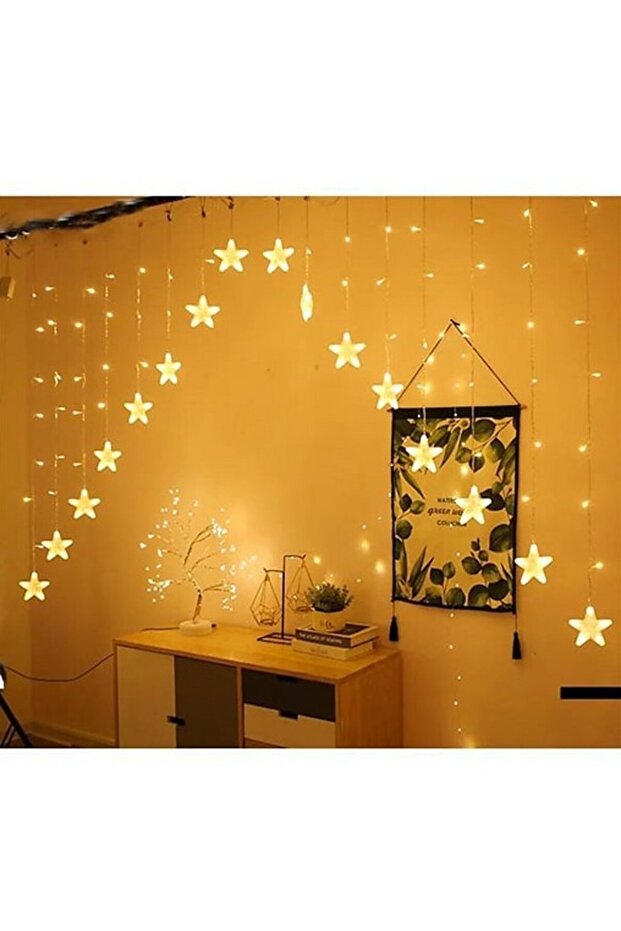 Yıldız Perde Led Çarpraz - 2