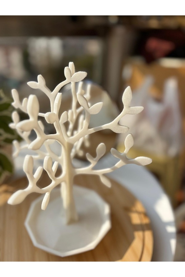 حامل قلادة على شكل شجرة - 4