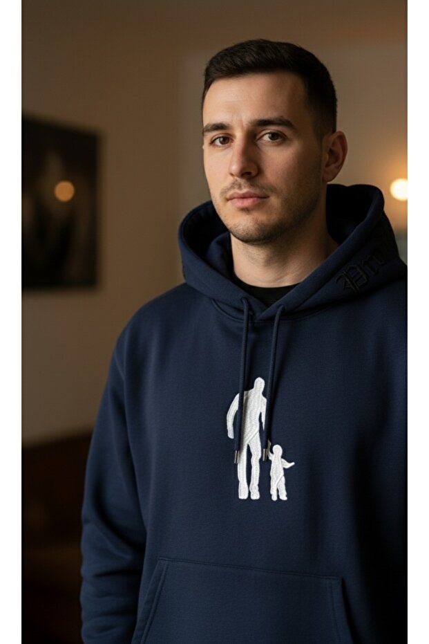 Baba-Oğul Detay Sweatshirt