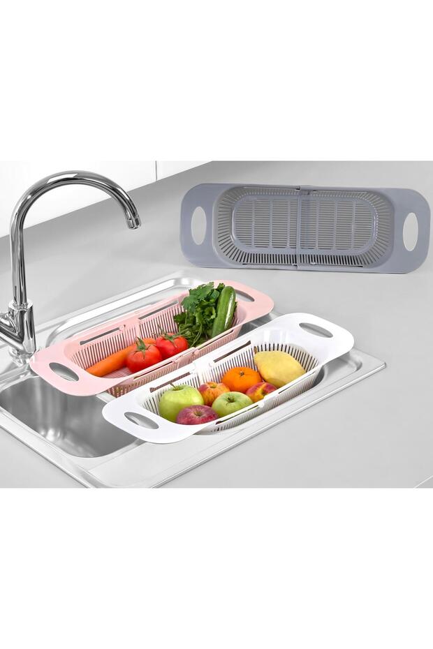 مصفاة قابلة للتعديل، مصفاة بلاستيكية عملية قابلة للتمديد والانحناء - 2