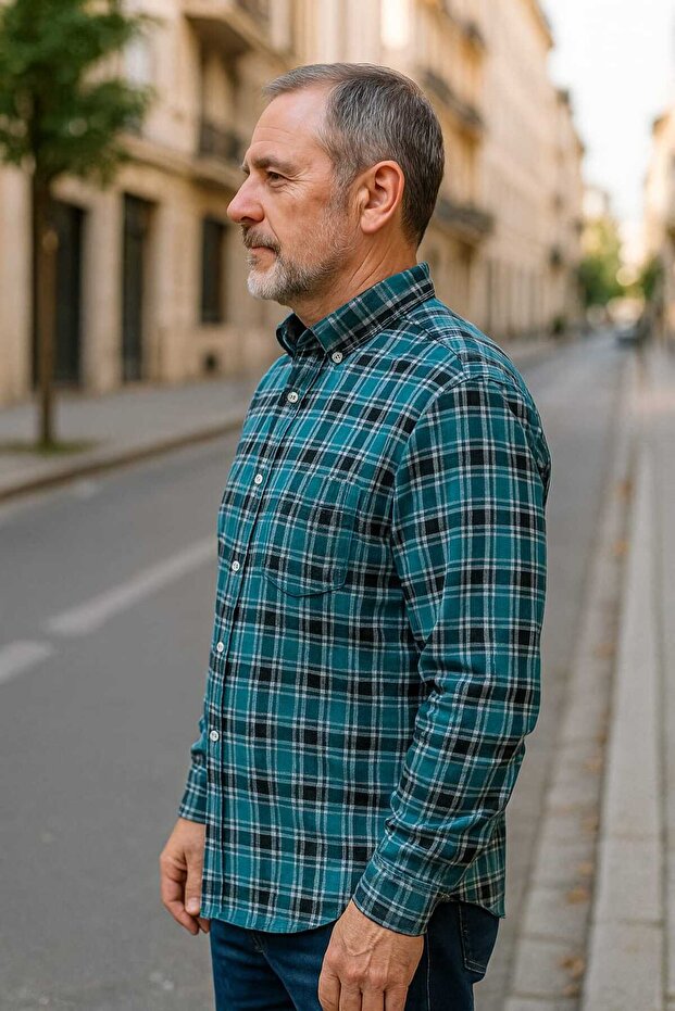 Baba Kışlık Gömlek - 2