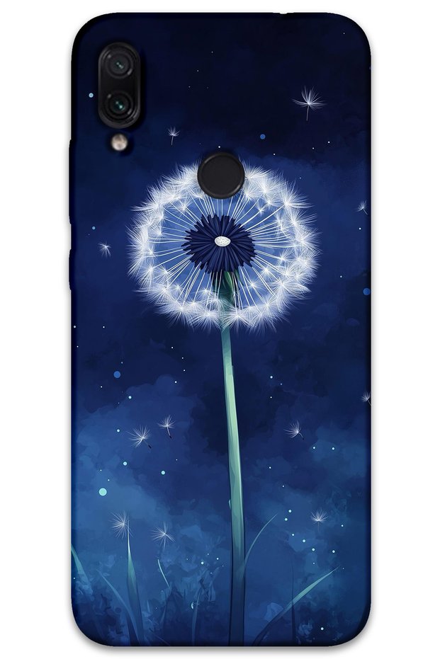 Xiaomi Redmi Note 7 Compatible Floral Pattern Phone Case + Screen Protector - 5787
