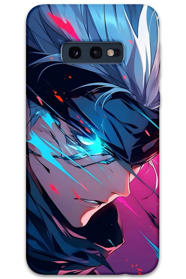 Galaxy S10E Compatible Anime Patterned Phone Case + Screen Protector - 5902