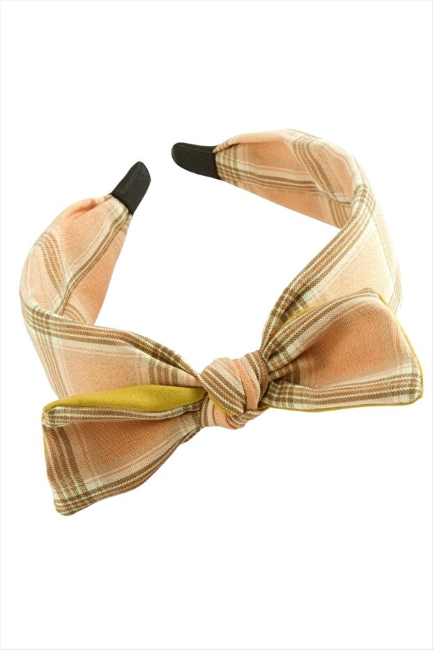 Square Patterned Bow Crown - 5