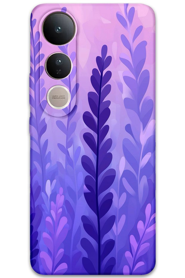Vivo V50 Lite 4g Compatible Flower Pattern Phone Case + Screen Protector - 5798